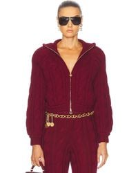 ROWEN ROSE - Short Knit Cardigan - Lyst