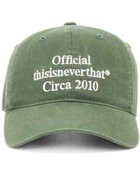 thisisneverthat - Times Cap - Lyst
