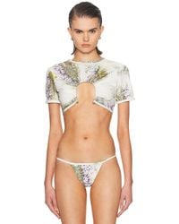 Christopher Esber - Absence U Prong Tee Bikini Top - Lyst