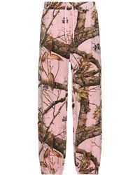 Pleasures - Realtree Velour Track Pants - Lyst