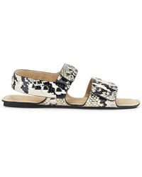 KHAITE - Boden Flat Sandal - Lyst