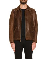 Schott Nyc - Waxy Buffalo Leather Sunset Jacket - Lyst