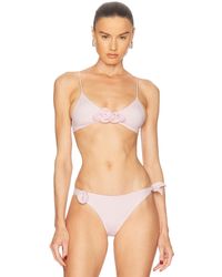 Coperni - Flower Bikini Top - Lyst