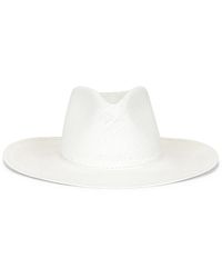 Janessa Leone Clifford Hat - White