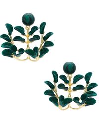 Lele Sadoughi - Vine Leaf Chandelier Earring - Lyst