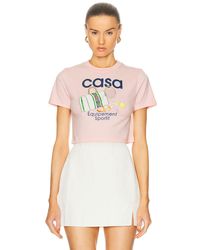 Casablancabrand - Equipment Sportif Printed Baby T-shirt - Lyst