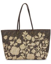 Fendi - Zucca Roll Tote Bag - Lyst