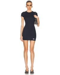Alexander Wang - Short Sleeve Crewneck Dress - Lyst