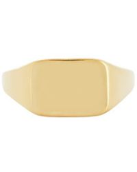 Mega - Signet Pinky Ring - Lyst