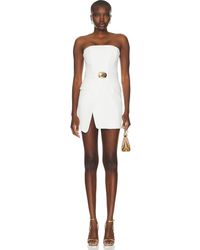 Nicholas - Remi Strapless Belted Mini Dress - Lyst