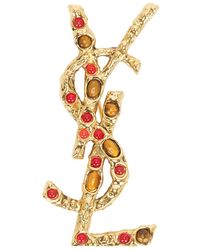 Saint Laurent - Cassandre Broche - Lyst