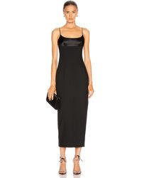 Alexander Wang Tuxedo Cup Evening Dress - Schwarz
