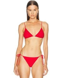 ELCE - Amaya Triangle Bikini Top - Lyst