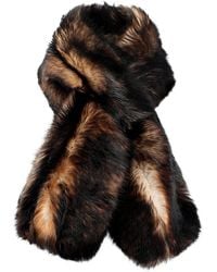 Nour Hammour - Montaigne Shearling Scarf - Lyst