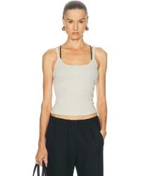 Enza Costa - Cotton Rib Cami Tank Top - Lyst