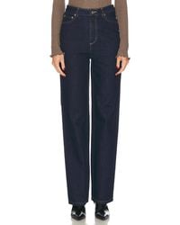 SER.O.YA - Brooklyn High Rise Straight Jeans - Lyst