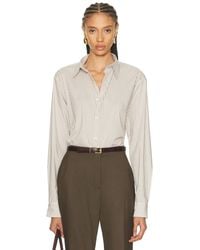 SPRWMN - Mara Button Up Shirt - Lyst
