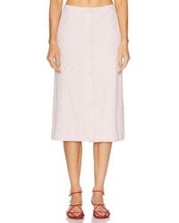 Jil Sander - 3D Flower Skirt - Lyst