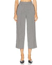 Jonathan Simkhai - Miki Cropped Button Hem Pant - Lyst