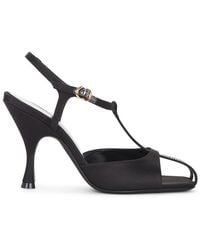 Herbert Levine - Hidden Gem Satin Sandal - Lyst