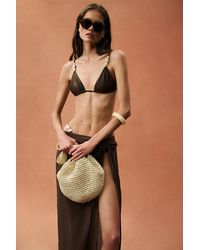 SAME - For Fwrd Stone Strap Triangle Bikini Top - Lyst