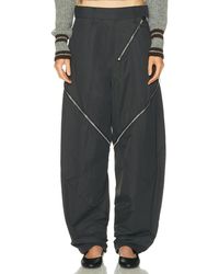 The Attico - Zipper Long Pant - Lyst