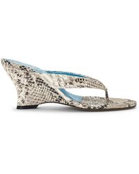 Nous - Puff Wedge Sandal - Lyst