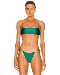 Damen Bekleidung Bademode und Strandmode Bikinis und Badeanzüge Tropic of C Bikini-Höschen The C in Grün 