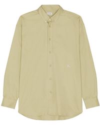 Burberry - Long Sleeve Chest Pocket Shirt - Lyst