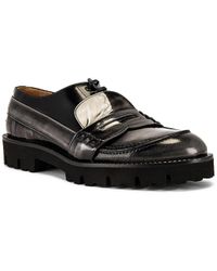 maison margiela fusion leather and mesh