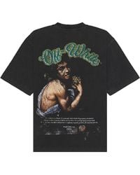 Off-White c/o Virgil Abloh - Green Bacchus Skate T-shirt - Lyst