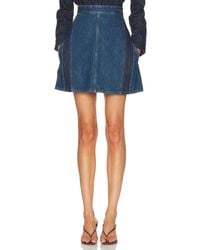 Givenchy - Mini Cocoon Denim Skirt - Lyst