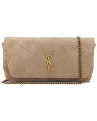 Saint Laurent - Gaby Chain Phone Holder Bag - Lyst
