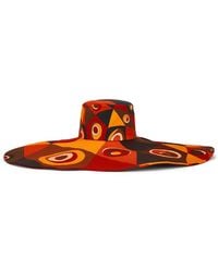 PUCCI - Big Silk Hat - Lyst