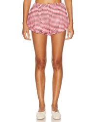 AEXAE - Linen Balloon Short - Lyst