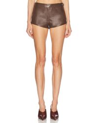 Mimchik - Buckle Mini Short - Lyst