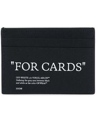 Off-White c/o Virgil Abloh - Quote Card Case - Lyst