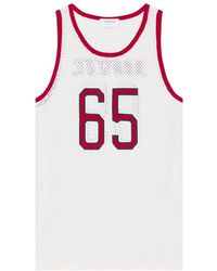 Thom Browne - Athletic Cashmere Mesh Basketball Jersey - Lyst