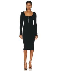 Tom Ford - Square Neck Zip Dress - Lyst