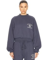 Fear Of God - Cropped Crewneck Sweatshirt - Lyst