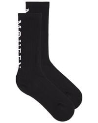McQueen - Logo Socks - Lyst