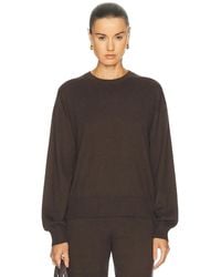 ÉTERNE - Brock Cotton Cashmere Sweater - Lyst