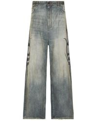 Balenciaga Y2k Stretched Knee baggy Pants in Blue for Men | Lyst Balenciaga Y2k Stretched Knee baggy Pants in Blue for Men | Lyst