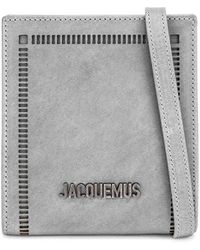 Jacquemus Neck Wallet - Gray