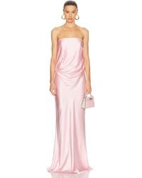 The Sei - Draped Strapless Gown - Lyst