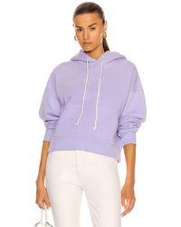 RE/DONE Classic Hoodie Sweatshirt - Purple