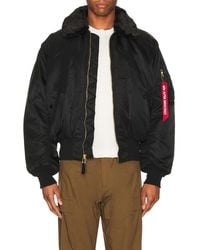 Alpha Industries - B-15 Heritage Fit Flight Jacket - Lyst