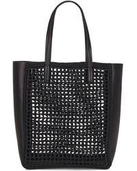 KHAITE - Zoe Patchwork Raffia Tote Bag - Lyst