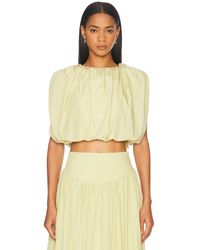 Nicholas - Nadira Cropped Sleeveless Bubble Top - Lyst