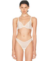 CUUP - Trellis Lace Plunge Bra - Lyst